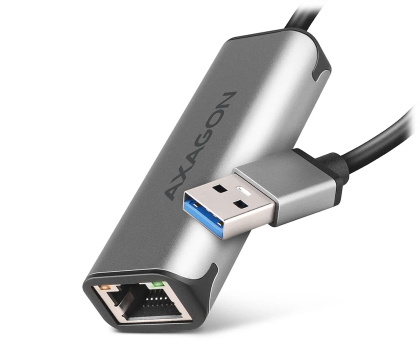 Karta sieciowa AXAGON ADE-25R 2.5 Gigabit Ethernet, Realtek 8156, USB-A 3.2 Gen 1 szara